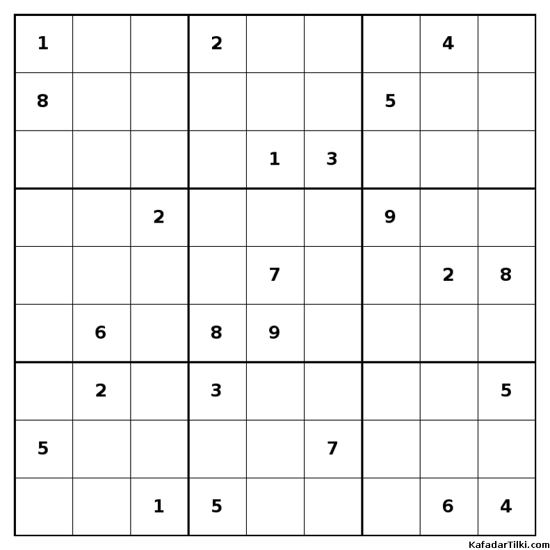 Çok Zor Sudoku, Kitap 1 - 1
