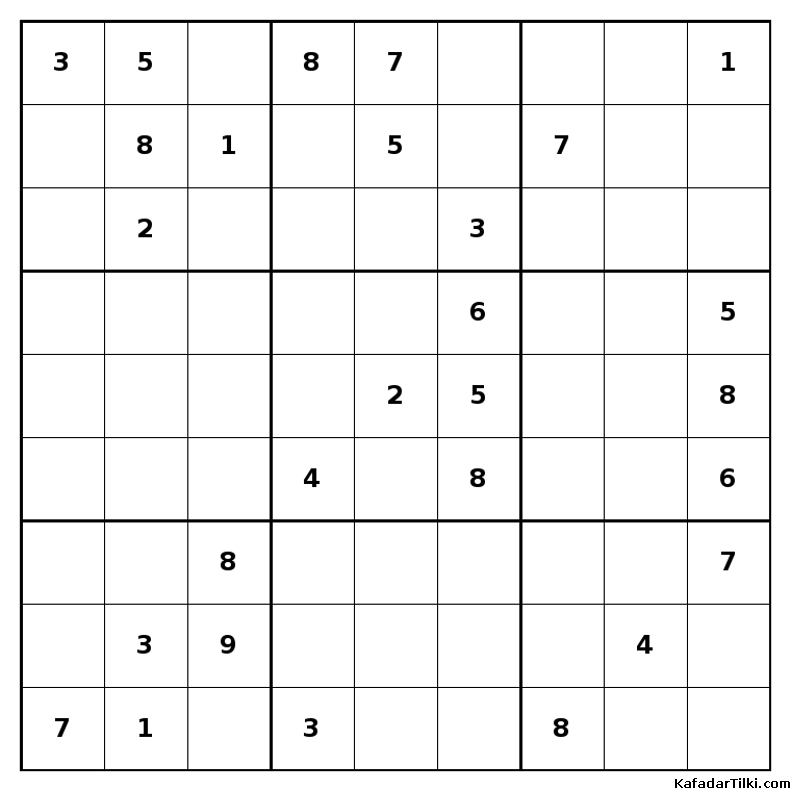 Çok Zor Sudoku, Kitap 1 - 7