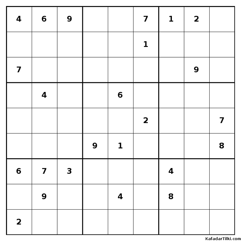 Çok Zor Sudoku, Kitap 1 - 9