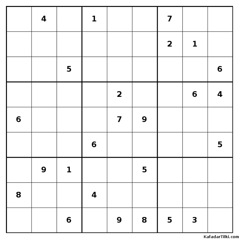 Çok Zor Sudoku, Kitap 10 - 1