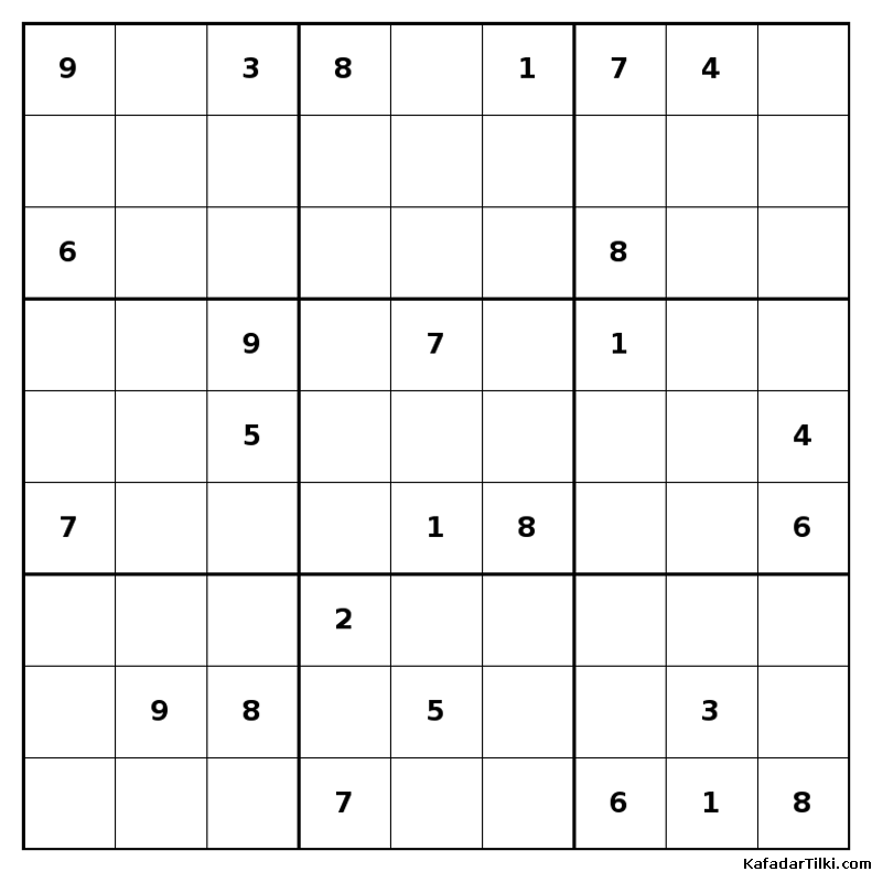 Çok Zor Sudoku, Kitap 10 - 3