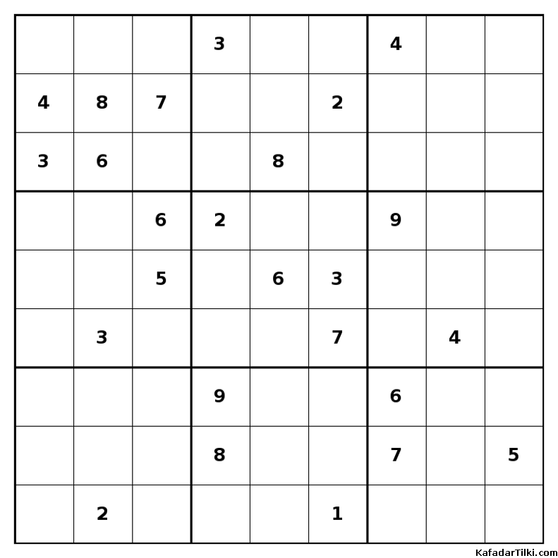 Çok Zor Sudoku, Kitap 11 - 7
