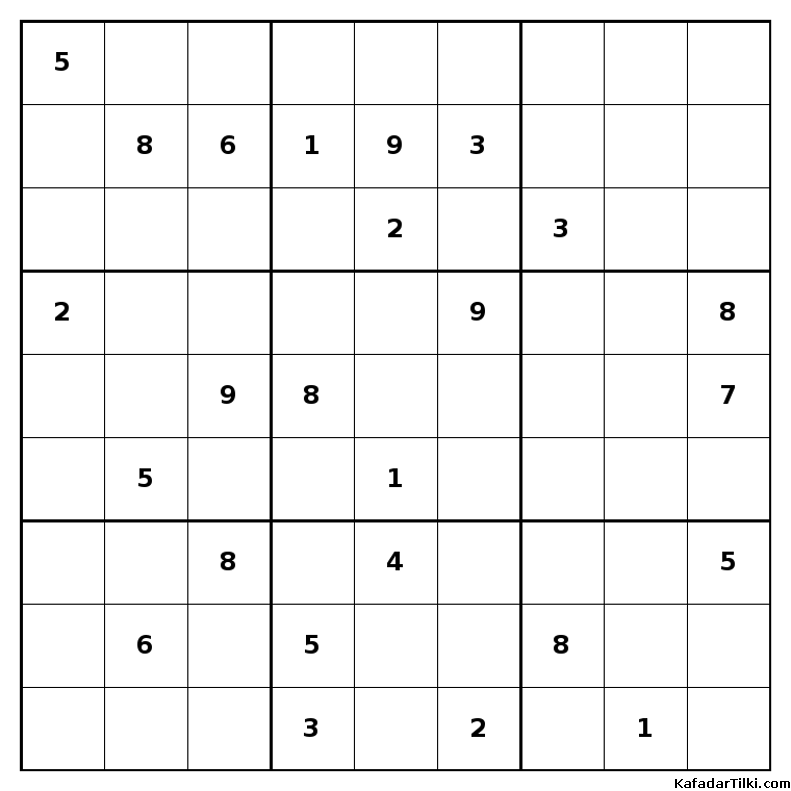 Çok Zor Sudoku, Kitap 11 - 9