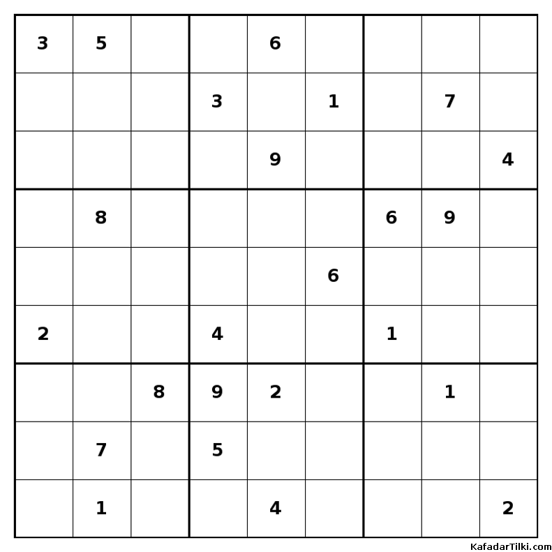 Çok Zor Sudoku, Kitap 12 - 3