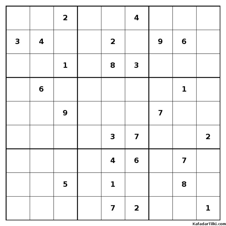 Çok Zor Sudoku, Kitap 12 - 7