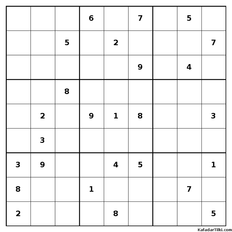 Çok Zor Sudoku, Kitap 13 - 1