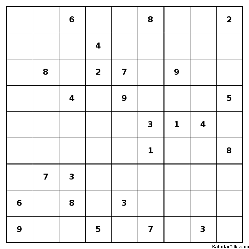 Çok Zor Sudoku, Kitap 16 - 1