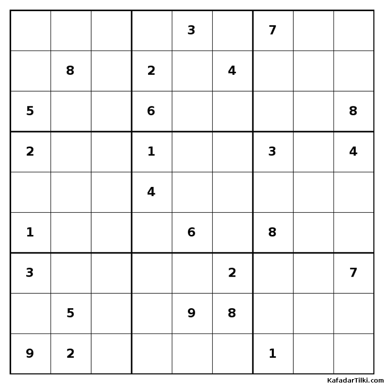Çok Zor Sudoku, Kitap 18 - 7