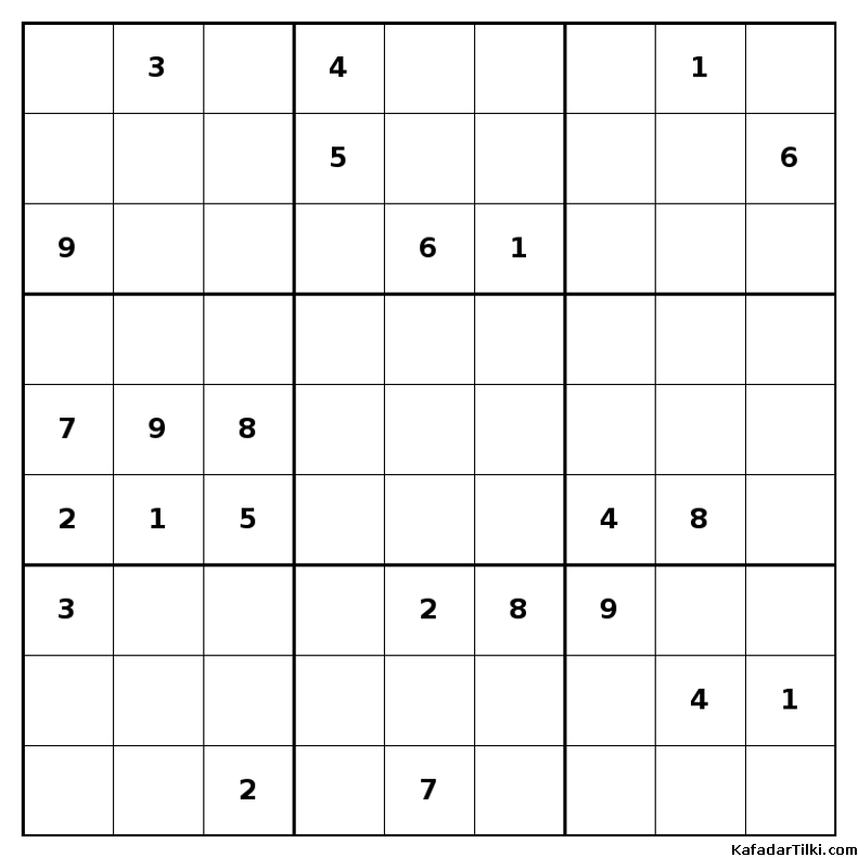 Çok Zor Sudoku, Kitap 18 - 9