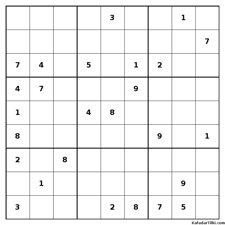 Çok Zor Sudoku, Kitap 18 - 10