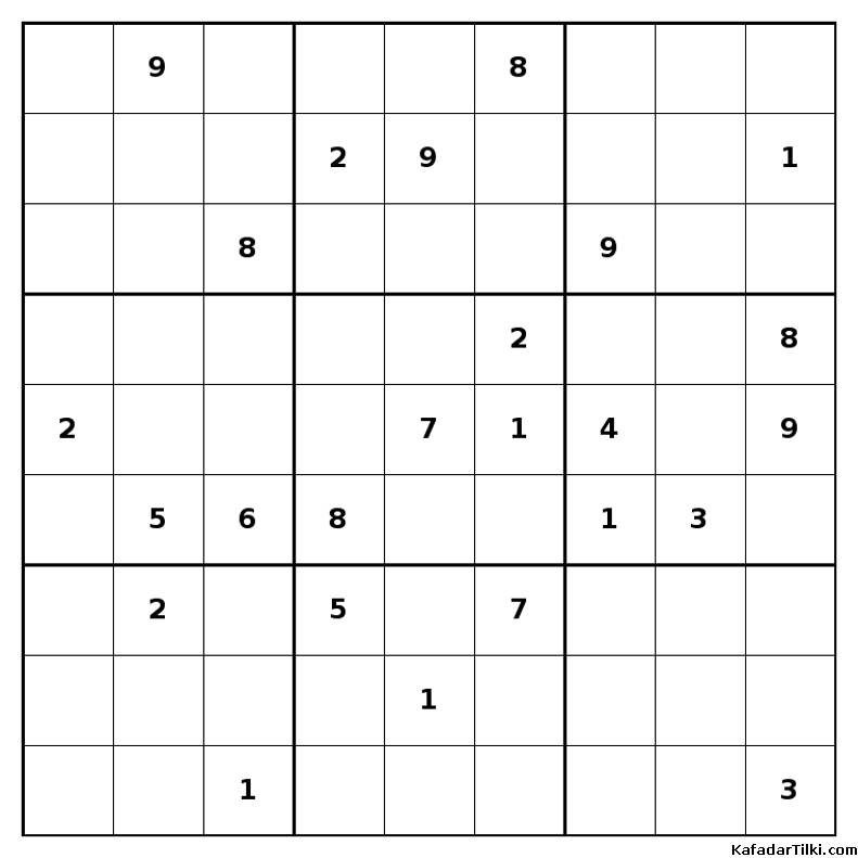 Çok Zor Sudoku, Kitap 19 - 1