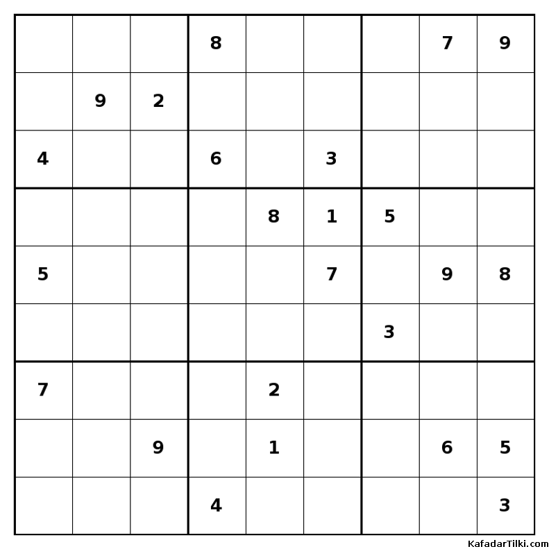 Çok Zor Sudoku, Kitap 19 - 3