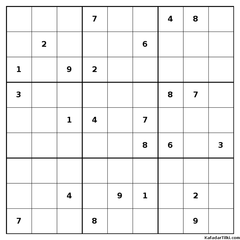 Çok Zor Sudoku, Kitap 19 - 7