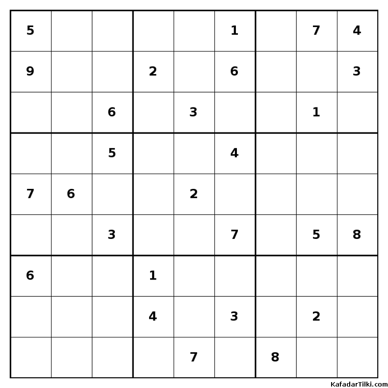 Çok Zor Sudoku, Kitap 2 - 7