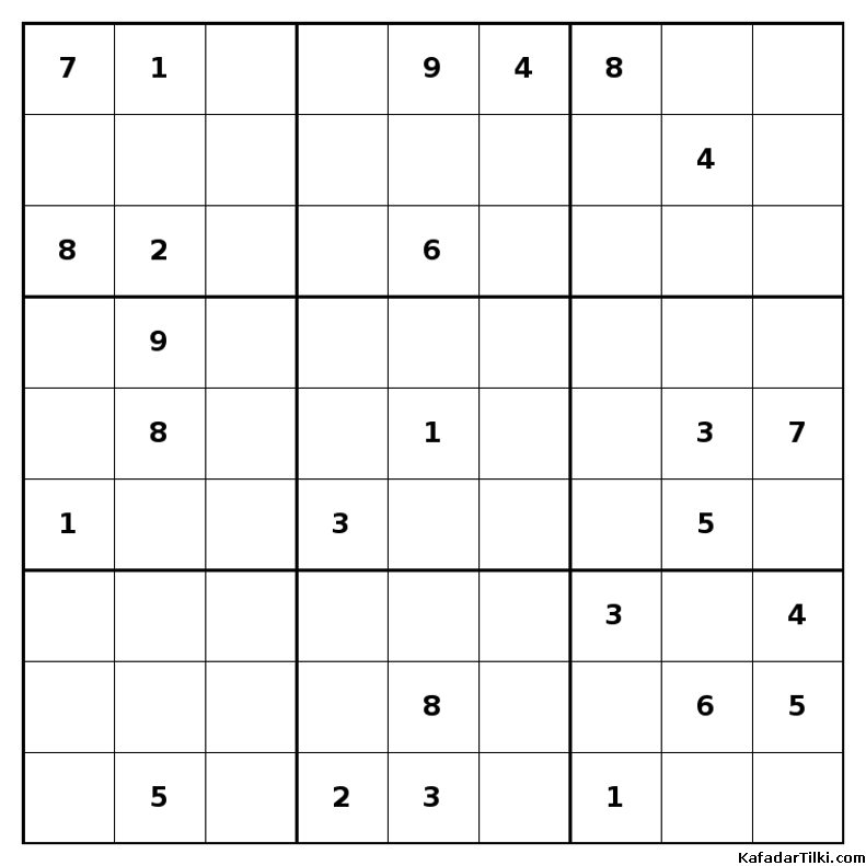 Çok Zor Sudoku, Kitap 20 - 1