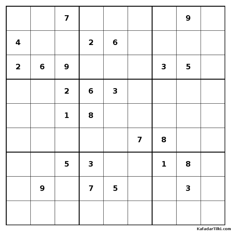 Çok Zor Sudoku, Kitap 21 - 7