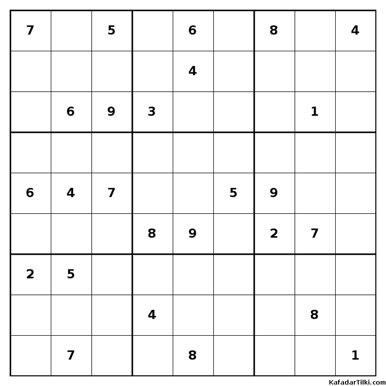 Çok Zor Sudoku, Kitap 21 - 8