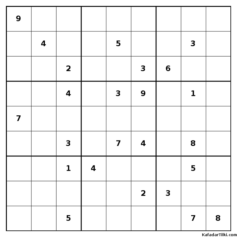 Çok Zor Sudoku, Kitap 22 - 1
