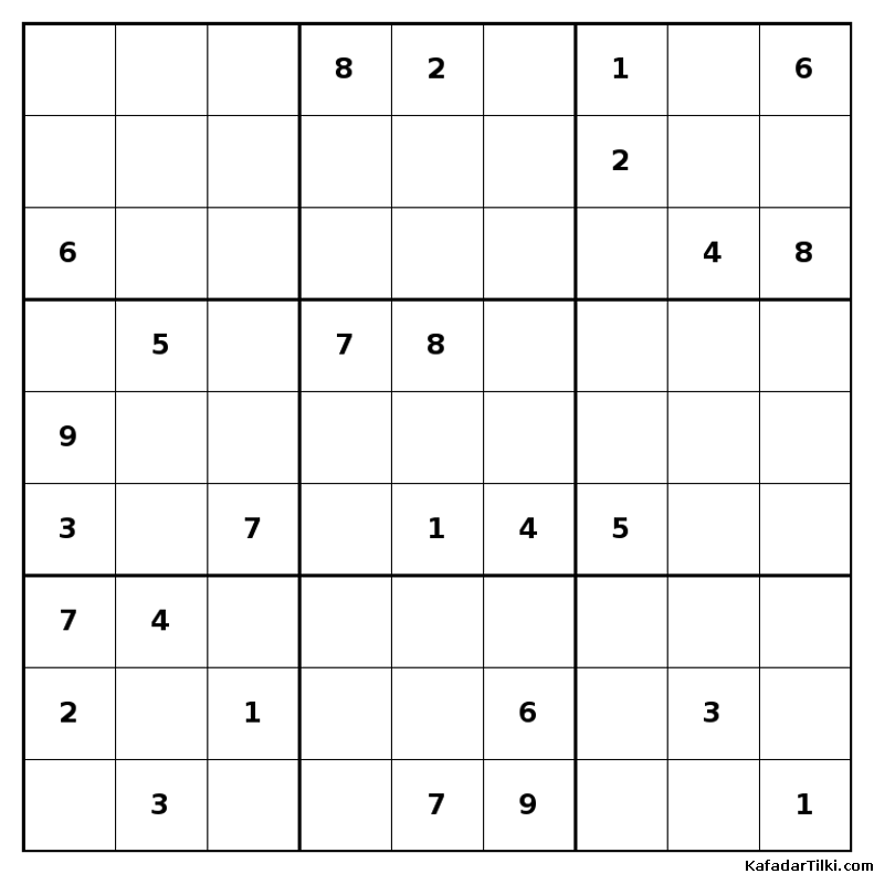 Çok Zor Sudoku, Kitap 22 - 7