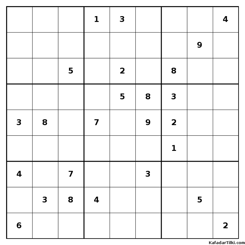 Çok Zor Sudoku, Kitap 26 - 1