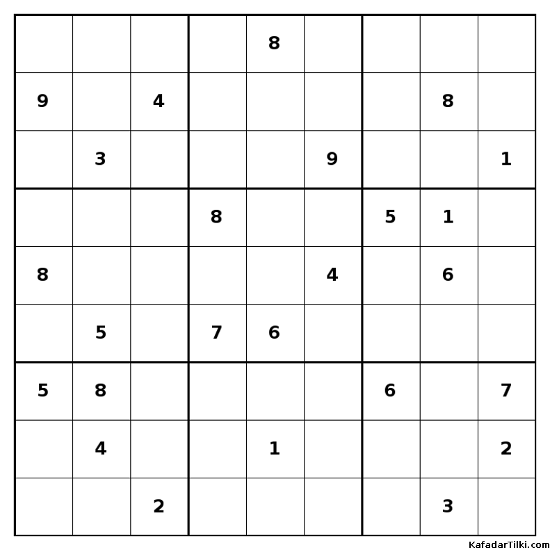 Çok Zor Sudoku, Kitap 28 - 5