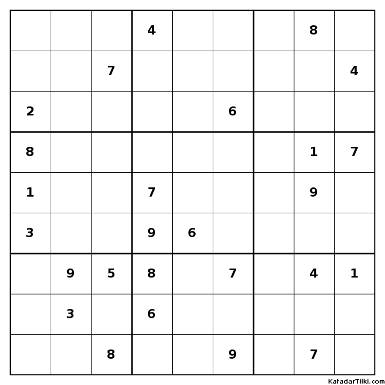 Çok Zor Sudoku, Kitap 28 - 7