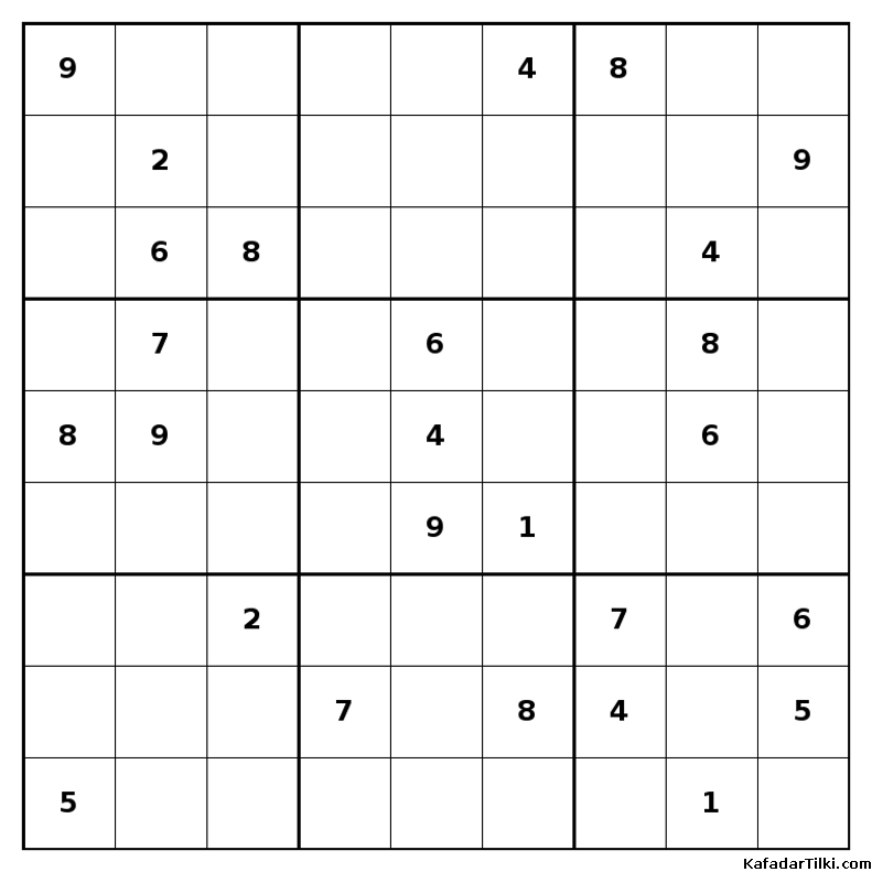 Çok Zor Sudoku, Kitap 29 - 1