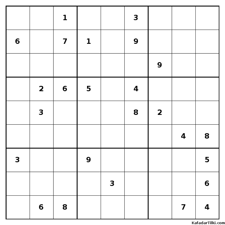 Çok Zor Sudoku, Kitap 3 - 4