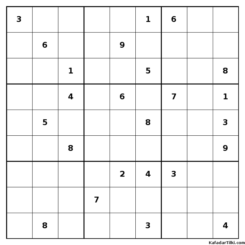 Çok Zor Sudoku, Kitap 3 - 9