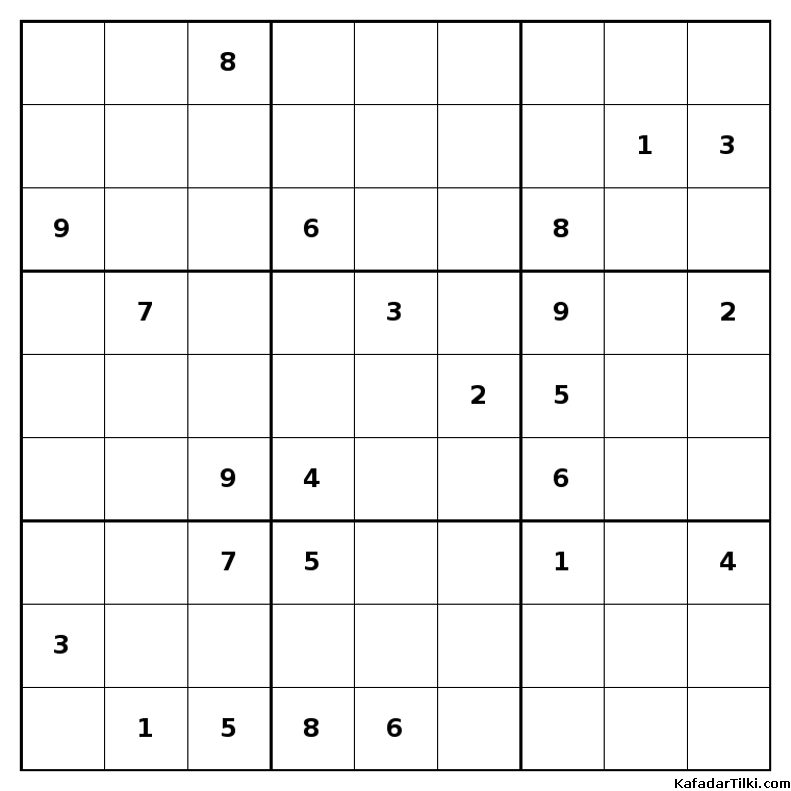 Çok Zor Sudoku, Kitap 31 - 5