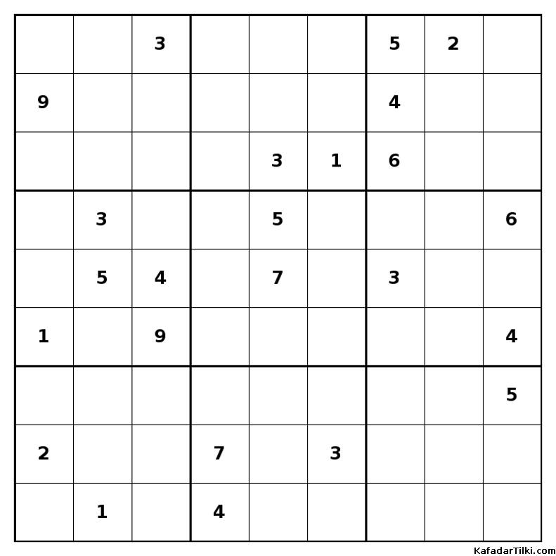 Çok Zor Sudoku, Kitap 31 - 7