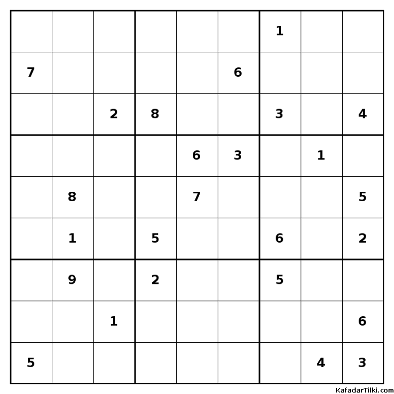 Çok Zor Sudoku, Kitap 31 - 9