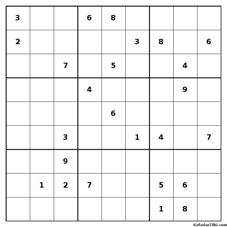 Çok Zor Sudoku, Kitap 32 - 3