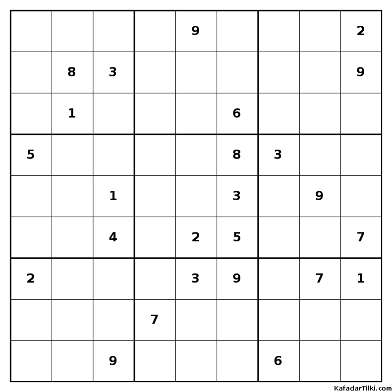 Çok Zor Sudoku, Kitap 33 - 1