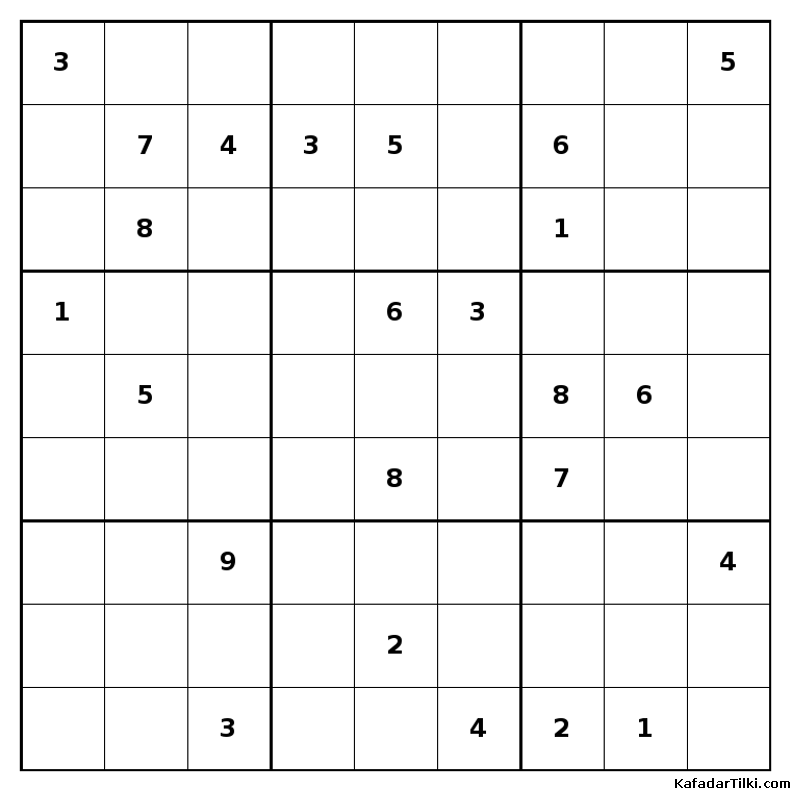 Çok Zor Sudoku, Kitap 33 - 10