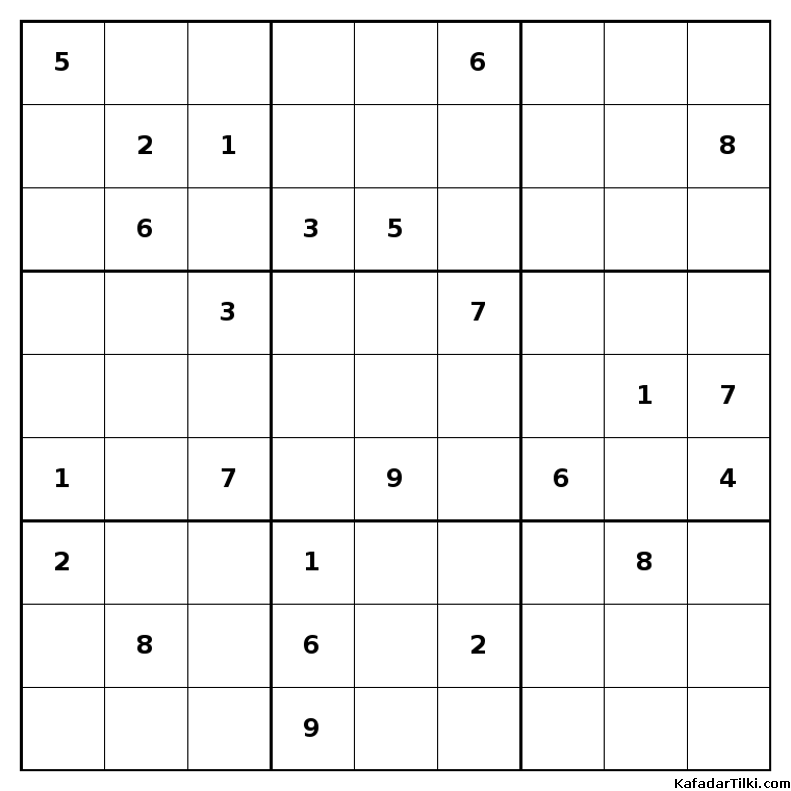 Çok Zor Sudoku, Kitap 5 - 9