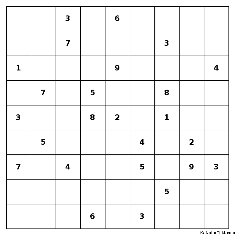 Çok Zor Sudoku, Kitap 6 - 1