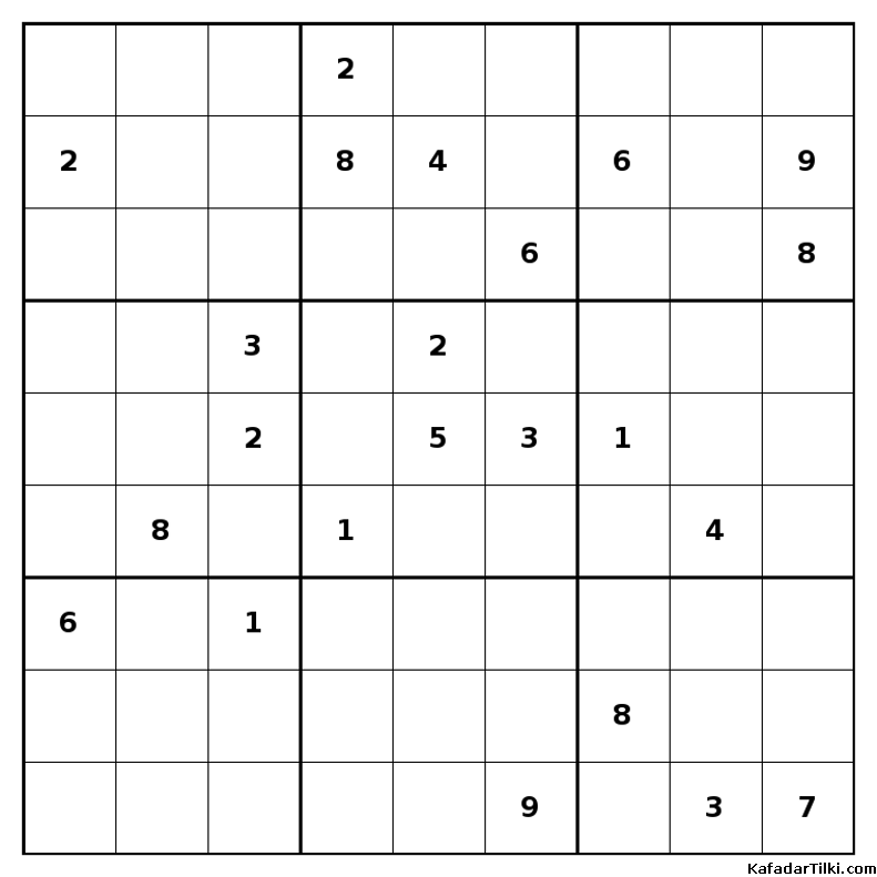 Çok Zor Sudoku, Kitap 6 - 9