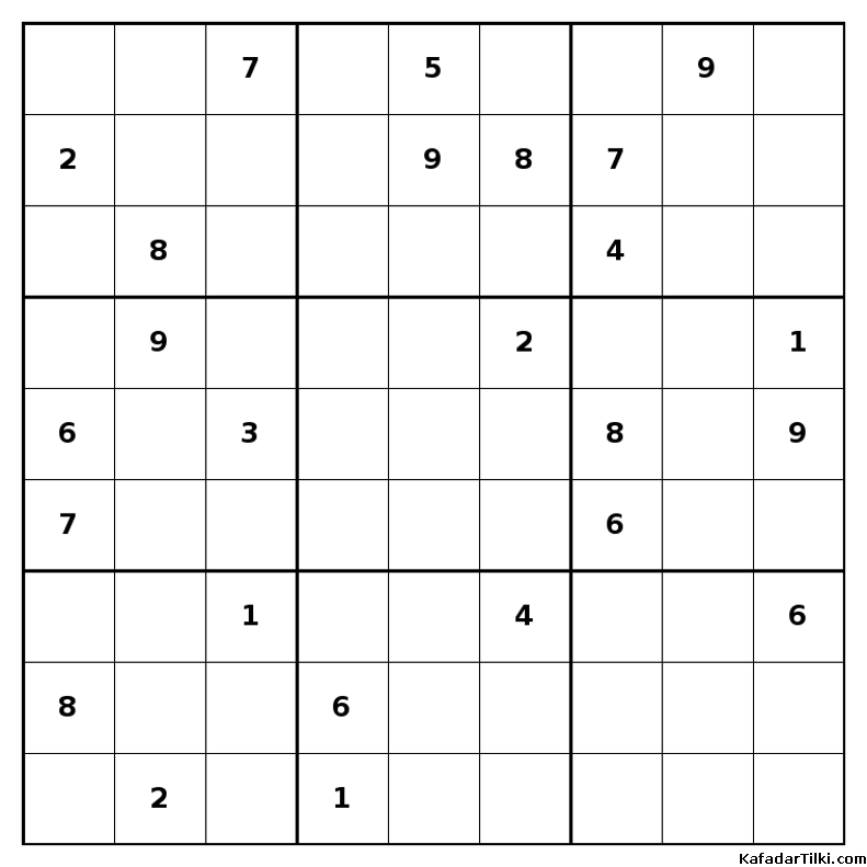 Çok Zor Sudoku, Kitap 7 - 3