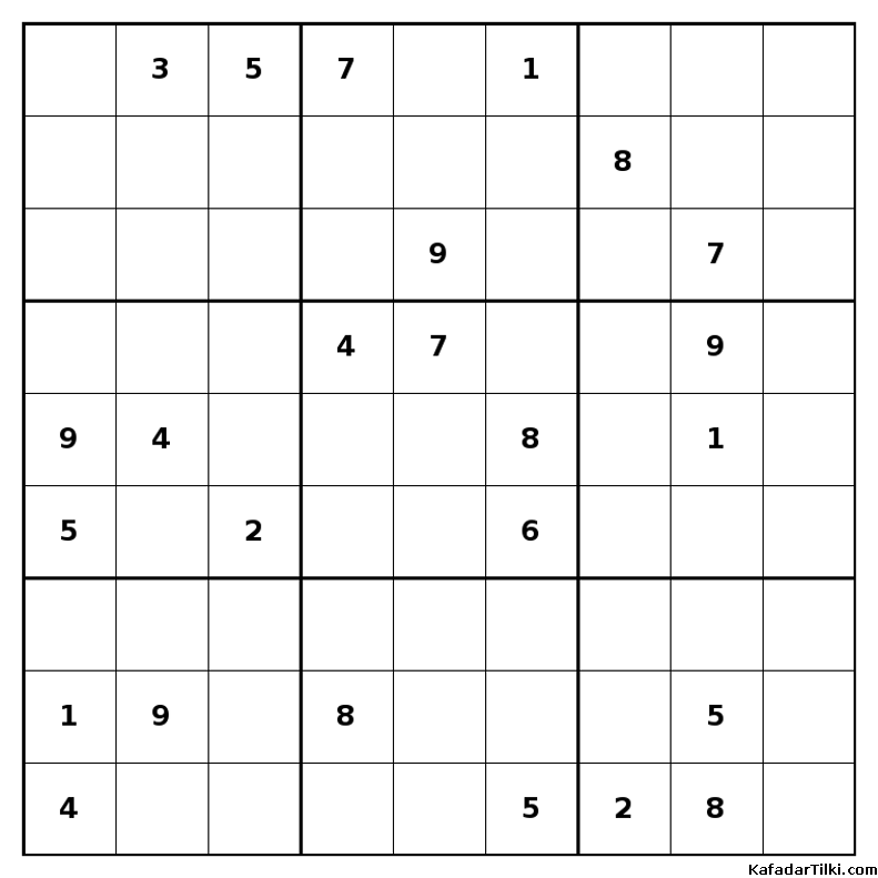 Çok Zor Sudoku, Kitap 7 - 5