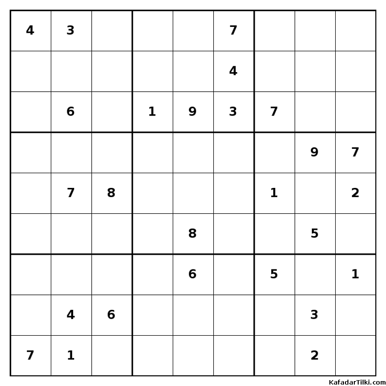 Çok Zor Sudoku, Kitap 7 - 10