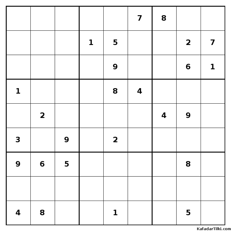 Çok Zor Sudoku, Kitap 8 - 8