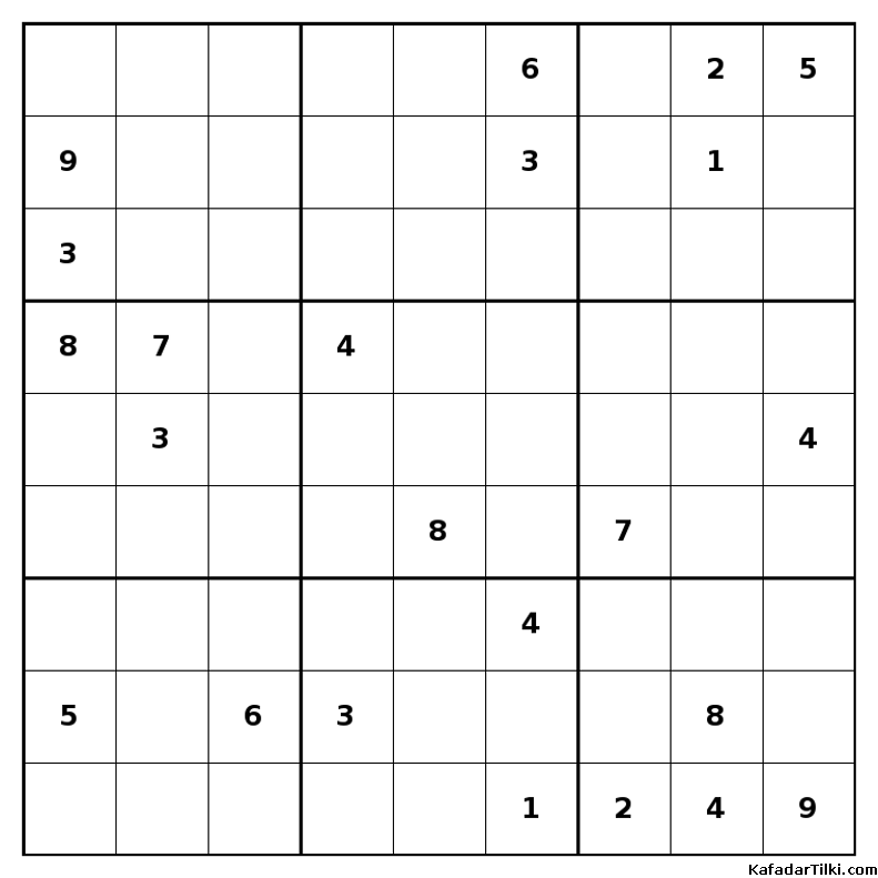 Çok Zor Sudoku, Kitap 9 - 7