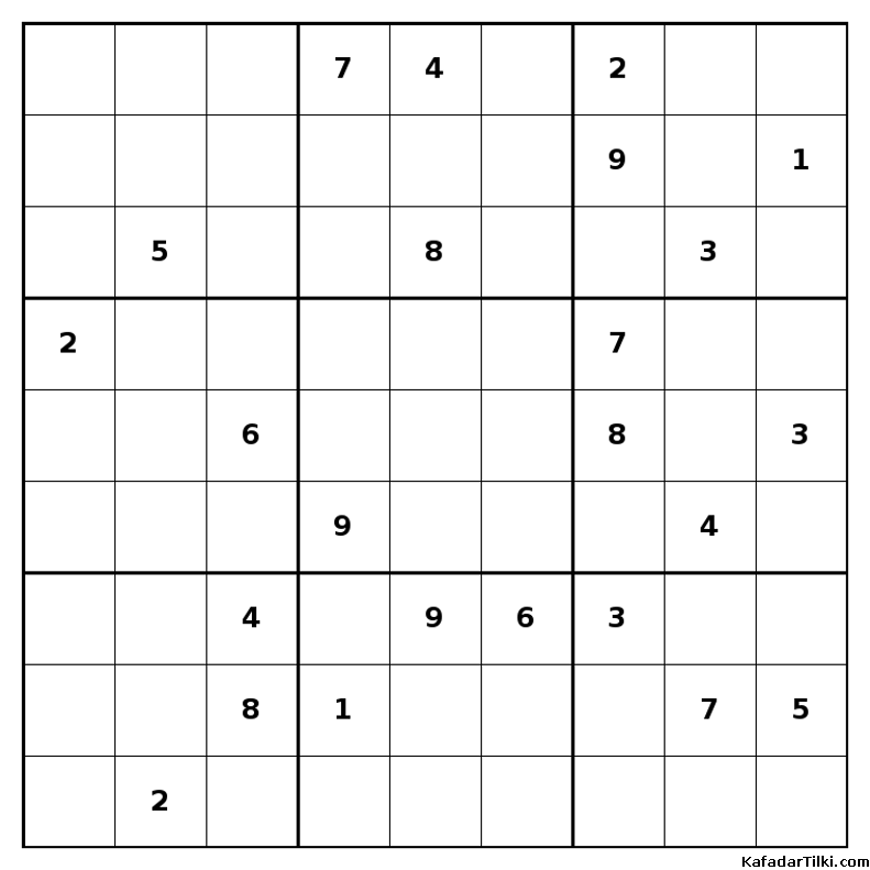 Çok Zor Sudoku, Kitap 9 - 8