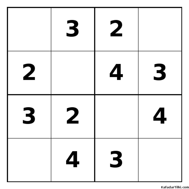 Kolay Mini Sudoku (4x4), Kitap 2 - 10