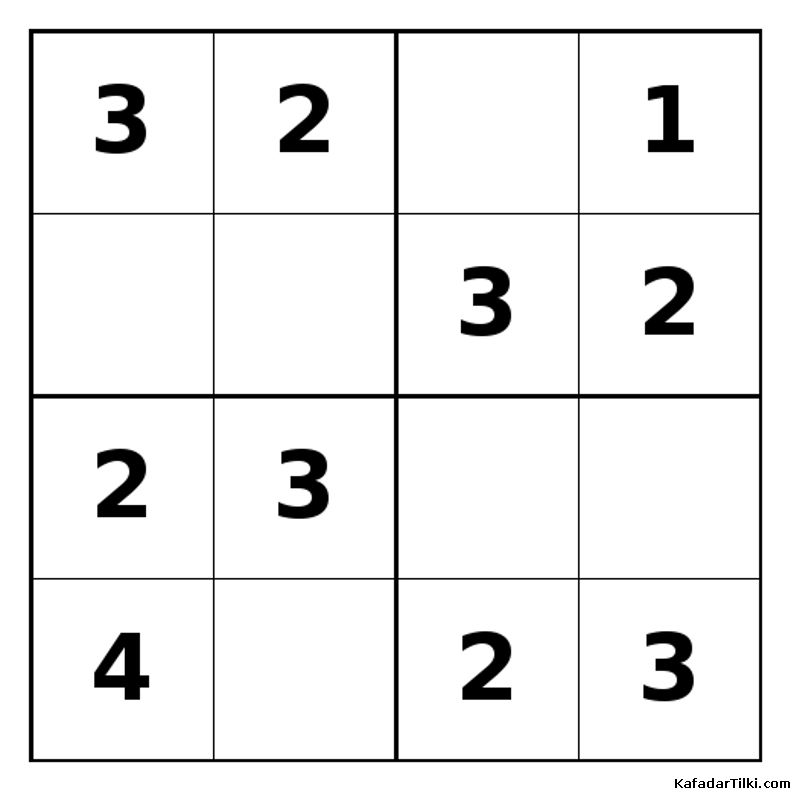 Kolay Mini Sudoku (4x4), Kitap 3 - 9