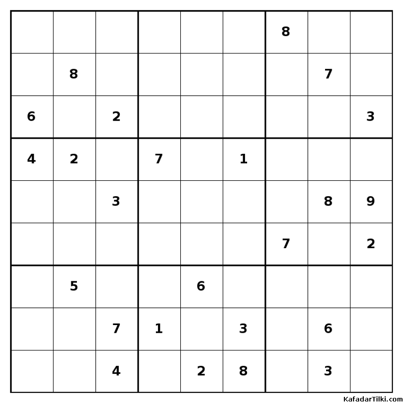Kolay Sudoku, Kitap 1 - 7
