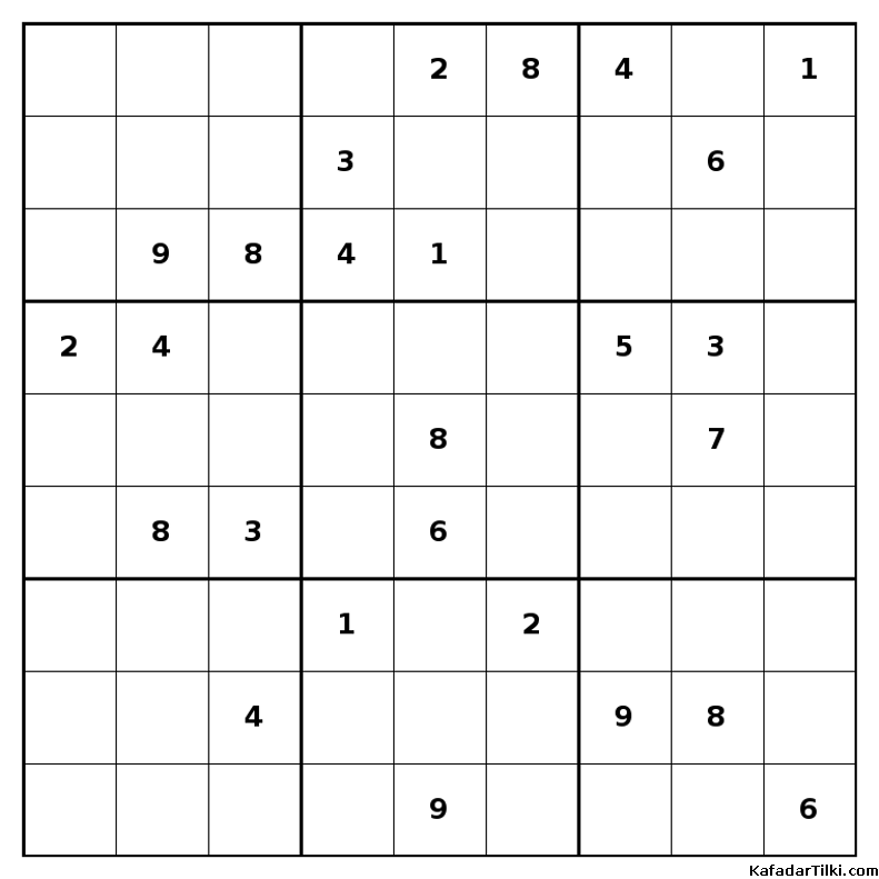 Kolay Sudoku, Kitap 10 - 1