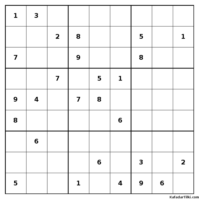 Kolay Sudoku, Kitap 10 - 9