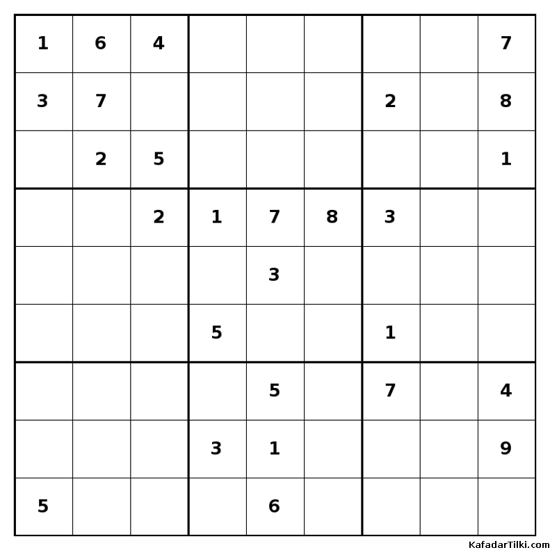 Kolay Sudoku, Kitap 13 - 1
